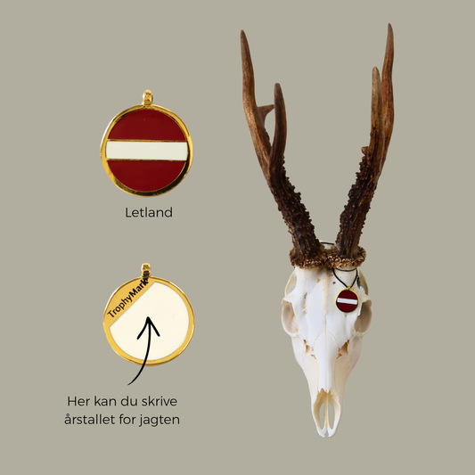 Letland - Trofæmedalje